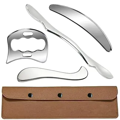 Fasya Bıçağı Seti S ve M Tipi Gua Sha Kürek - 7