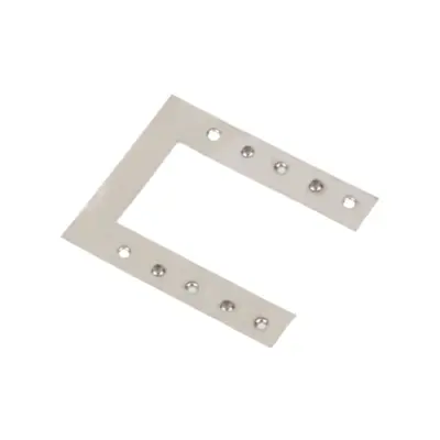 Solar Panel Grounding Plate, Double Spike Gasket, Stainless Steel - 7