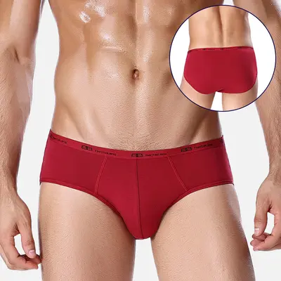 Herren-Slips aus Modal, mittlere Taille, hochelastisch, Plus Size - 11