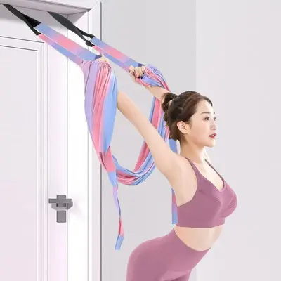 Home Aerial Yoga Swing Strap, Door-Mounted Backbend Trainer - 6