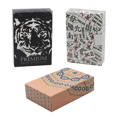 White Cardboard Cigarette Box for 20, Eco-Friendly Gift Box