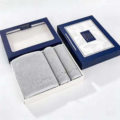 32er reines Baumwoll-Handtuch-Geschenkset - 7