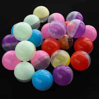 Transparent Plastic PP Gashapon Capsule for Gashapon Machines - 9