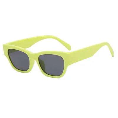 Women's Square Sunglasses, Dopamine Colors, Small Size - 10