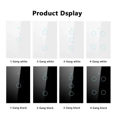 Graffiti WiFi Smart Switch Single Fire Neutral Universal 120 Type US/AU/Brazil Standard APP Timer Switch