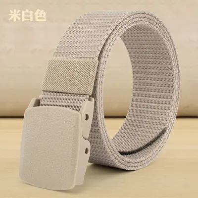 Wholesale men's belts casual versatile tactical outdoor nylon belts student military training security inspection canvas belts - 13
