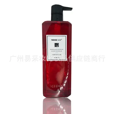 Mimi Du Pomegranate Body Wash and Ginger Shampoo Set with Conditioner - 9