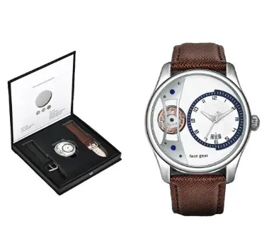 TOMI Watch Non-mechanical Simple Fashion Gift Box Business Men's Watch Manufacturer Drop Shipping Fashion Belt Men's Watch - 13