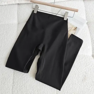 Hochtaillierte Pilates-Yogahose, po-hebend, bauchformend, elastisch - 7