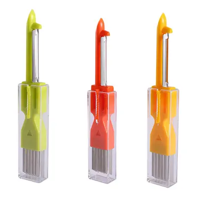 Onion slicer and celery scraper, multifunctional, stainless steel - 5