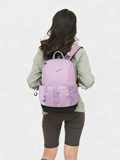 Shoe-Compartment Sports Backpack with Air Cushion Back Panel and Laptop Pocket, Large Capa - 5