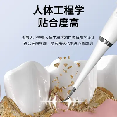 2-in-1 Teeth Cleaning Electric Toothbrush 5-Mode Tartar Remover - 5