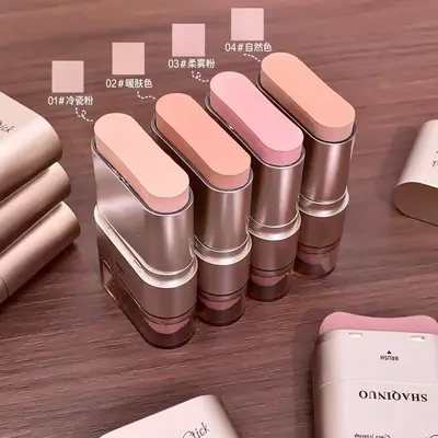 SHAQINUO Samt-Concealer-Stick, 2-in-1 Foundation-Stick