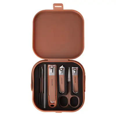 Nagelknipser-Set mit Spritzschutz und Transporttasche - 10