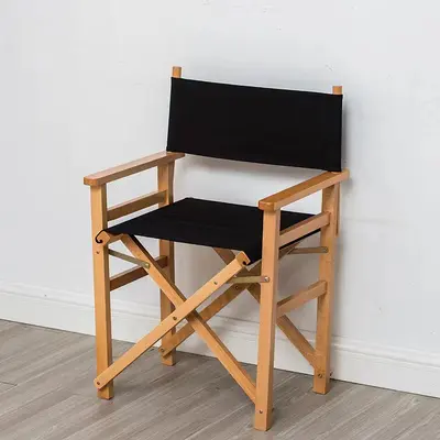 Solid Beech Wood Folding Chair for Outdoor, Beach and Office Use - 7
