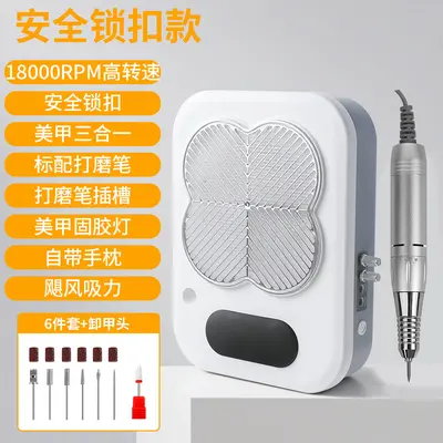 3-in-1 nail dust collector with UV gel lamp - 9