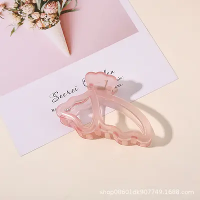 Women's Daily Hair Clip, Large Size, Elegant and Premium, Shark Clip, Back of Head Hair Clip, Hair Clip, Hair Clip