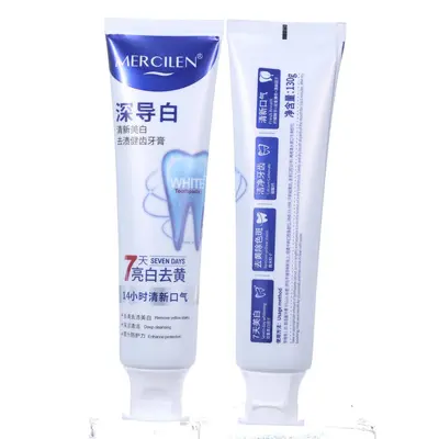 Mengxilan Fresh Breath Whitening Stain Removal Healthy Teeth Toothpaste 130g Tooth Cleaning Paste Removes Yellowing and Bad Breath Manufacturer - 6