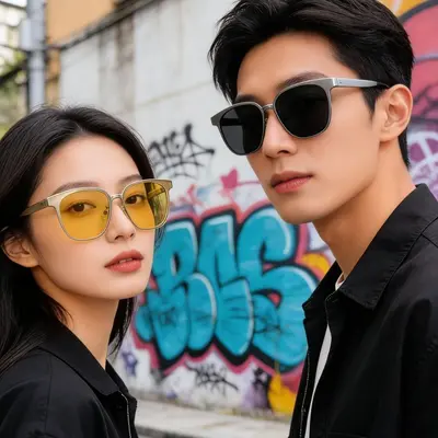 Night Vision Sunglasses with UV Protection, Day and Night Use