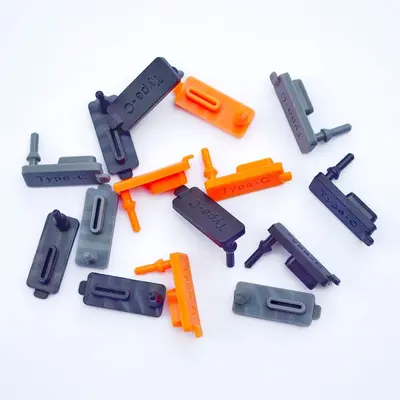 USB Type-C silicone dust plug, waterproof and dustproof