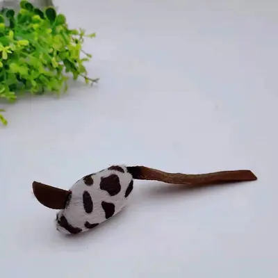 Büyük peluş fare kedi oyuncağı, gerçekçi bebek tasarımı, diş kaşıma, özelleştirilebilir