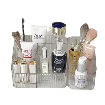 Cosmetic storage box, transparent, desktop organizer - 5