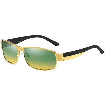 Jifeng Polarized Men's Sunglasses, Inner Coated, Driving Glasses - 11