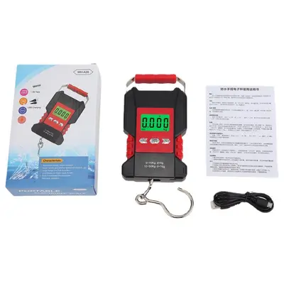 Waterproof digital luggage scale rechargeable