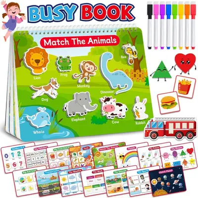 Kinder-Activitybuch zum Mitnehmen, langlebig und reißfest - 3