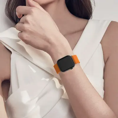 Elastic Nylon Woven Strap Compatible with Apple Watch 1-12 and Ultra 1-3