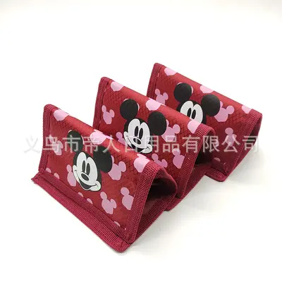 Kids Cartoon Coin Purse, Oxford Fabric, Three-Fold - 5