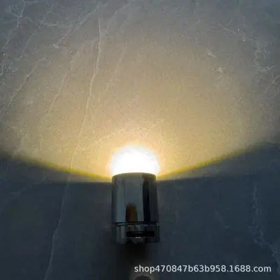 LED Rotating Pen Light Core with Crystal Base for DIY Lamps - 7
