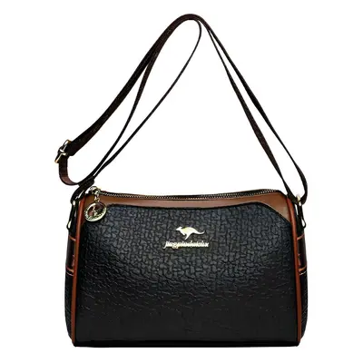 Pillow-Style Women's Bag, Soft Leather, Large Capacity, Crossbody Strap - 5