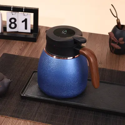 316 Stainless Steel Teapot with Tea Infuser, Large Capacity - 11