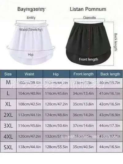 Koreanischer weißer Halbrock für Frühling und Sommer