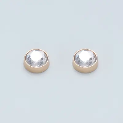 Invisible Magnetic Clasp for Shirts and Headscarves, Seamless, Rhinestone - 9