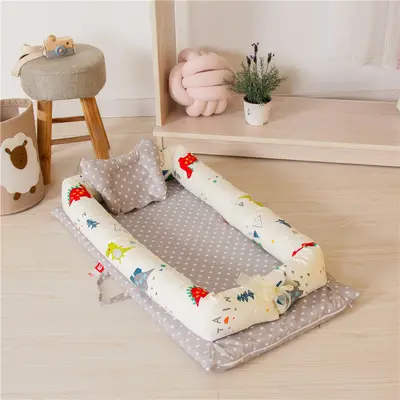 Portable Newborn Baby Bed with Removable Washable Mattress - 12