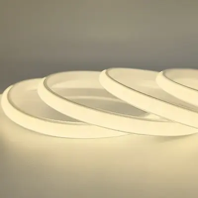 LED light strip high voltage 220v super bright flexible COB self-adhesive soft light strip outdoor waterproof lighting home improvement engineering lighting - 9