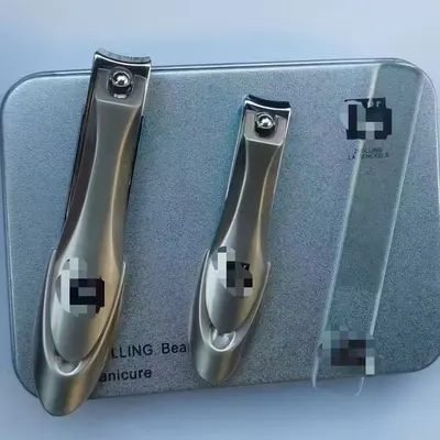 Engraved nail clipper set, imported, large size - 9