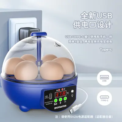 Fully Automatic Smart Incubator with USB, for Chicken and Goose Eggs - 2