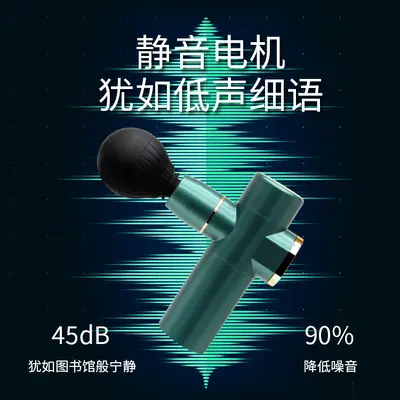 跨境筋膜枪肌肉放松器深层高频振动健身按摩器震动按摩枪静音便携