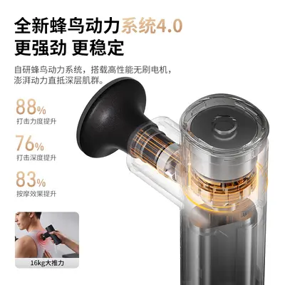 Yunkangbao Silicone Massage Gun, Portable Mini Deep Tissue Massager - 7