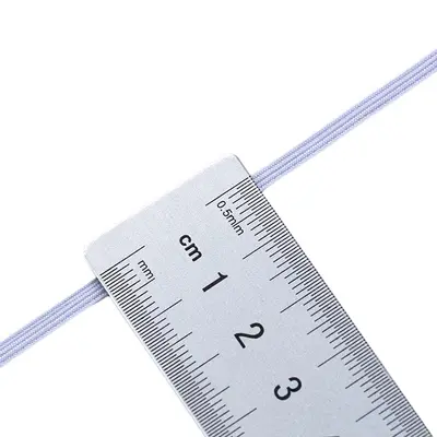 4 cm Flat Elastic Band for Woven Waistbands, 3 mm, 10 m - 7