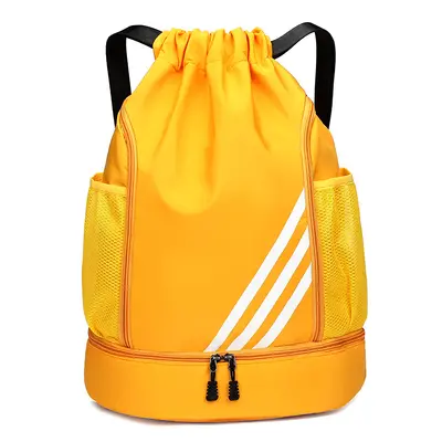 Unisex Drawstring Backpack, Large Capacity, Foldable Travel and Sports Bag - 13