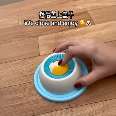 Hunde- und Katzen-Leckmatte, Slow-Feeder-Napf, Intelligenzspielzeug - 4
