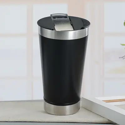 Edelstahl-Isolierflasche mit Flaschenöffner, Auto-Becher - 8