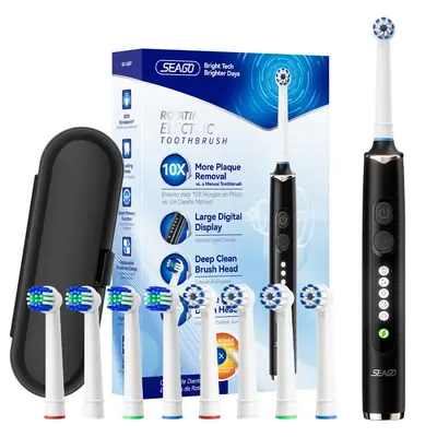 Saijia Rotating Rechargeable Electric Toothbrush, 2026 Model, for Adults - 12