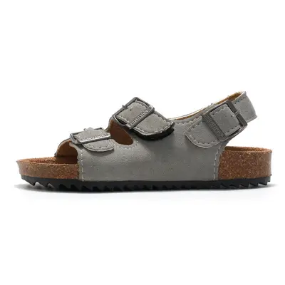 Children's Cork Sandals, Single-Strap Slides, Korean Style Double-Ring - 9