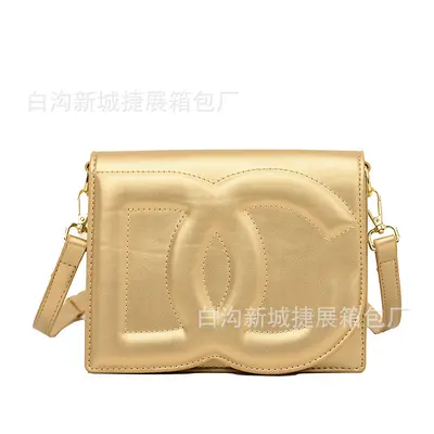 Damen-Crossbody-Tasche klein, quadratisch, strukturiert, 2023 - 13