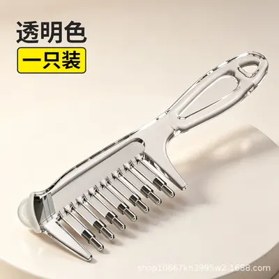 Crystal Scalp Serum Applicator Comb for Minoxidil and Hair Oil - 7